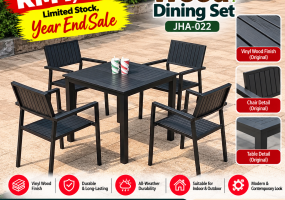 Artificial Wood Dining Set, JHA-022