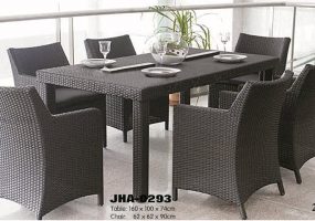 Rattan Dining Set , JHA-0293