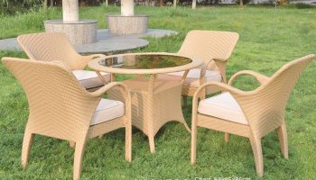 Lawn Dining Set,Designer Wicker Dining Set