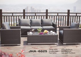 Outdoor Rattan Sofa Set ,  JHA-6025