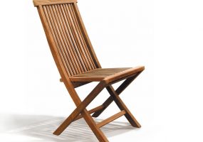 Teak Wood Dining Folding Chair, HC-128
