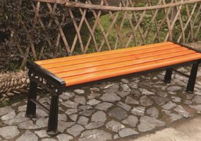 Die Casting Aluminum Wooden Bench, JHA-LC015