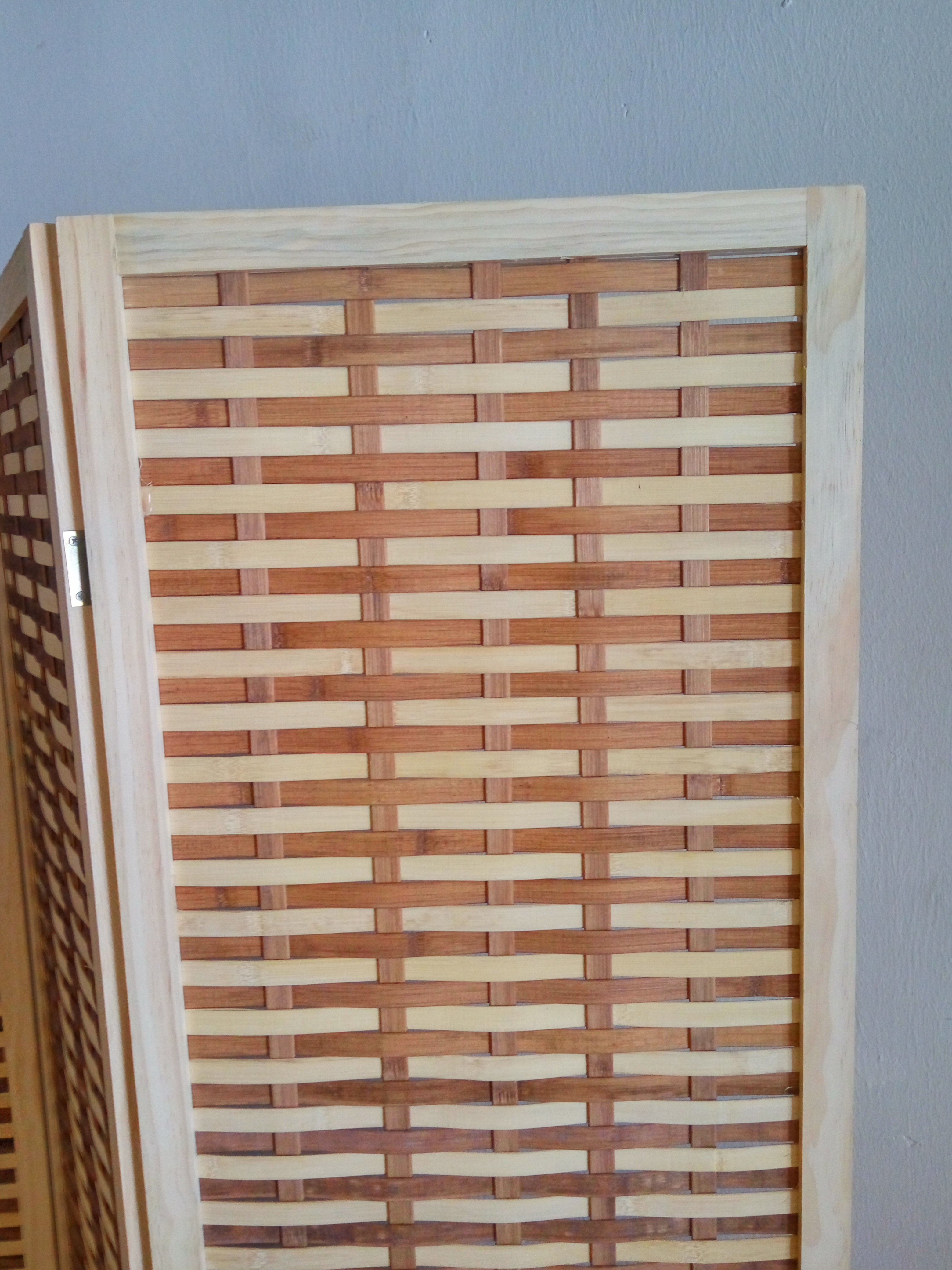wooden divider
