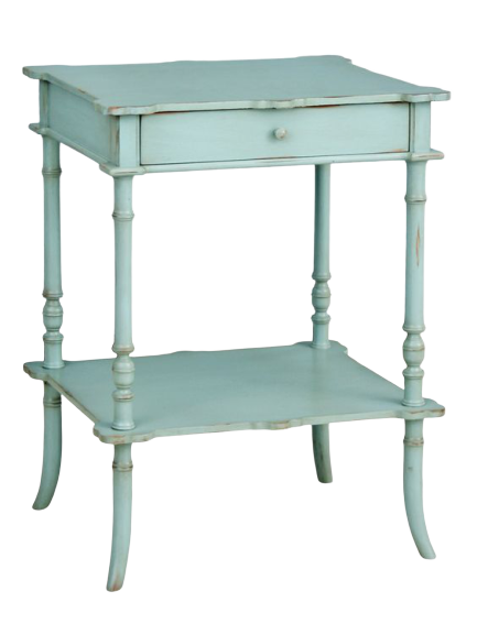 Edouard Turquoise Side Table