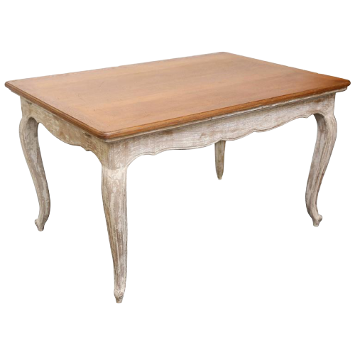 White wash french dining table,