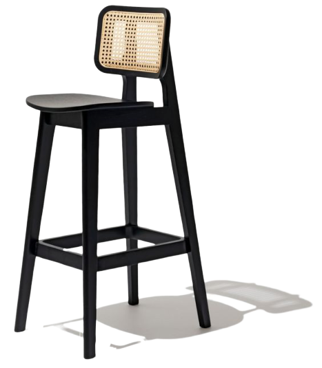 picasso balck bar chair