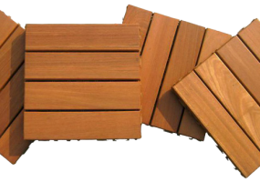 Solid Teak Wood Deck Tiles, JD-703
