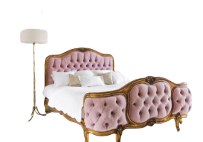 Pink Rozy French Bed, JD-637