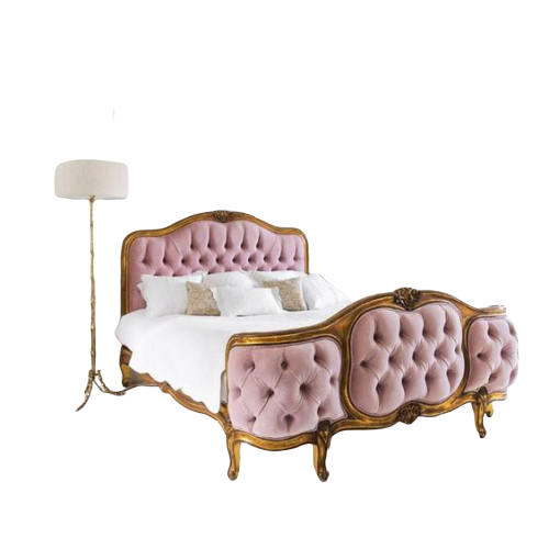 Pink Rozy French Bed