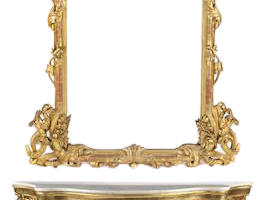 Ocean Mael Mirror With Console, JD-341