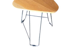 Balau Wood Tringular Table, KTS-20C