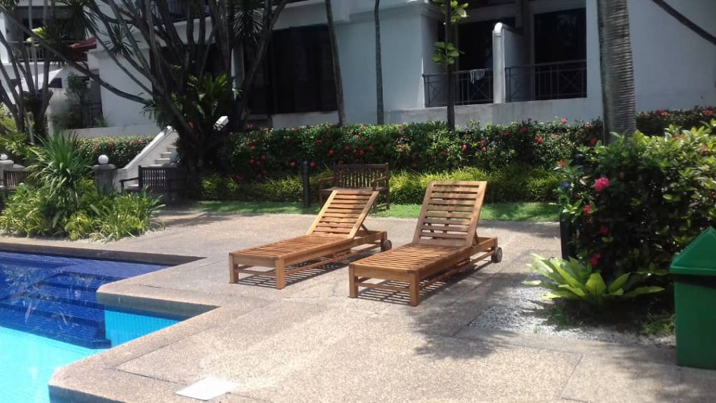 Bayu Angkasa Teak Wood Lounger, HC DECON DESIGNS Outdoor Furniture