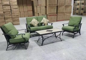 Aazerins Cast Iron Sofa Set, JHA-1356B