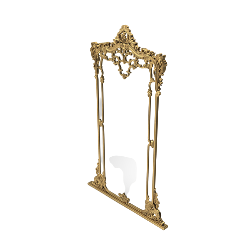 baroque floor classic mirror