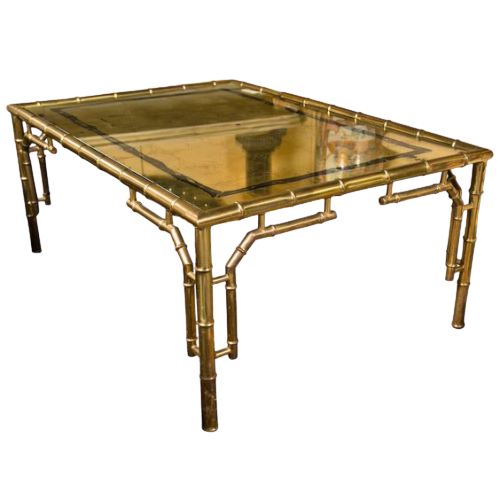 Aimee French Dining Table with Glass Top