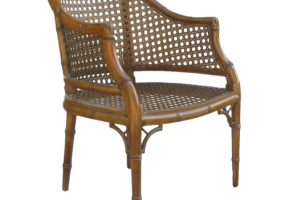 Aimee French Melton Cane Chair, JD-2034