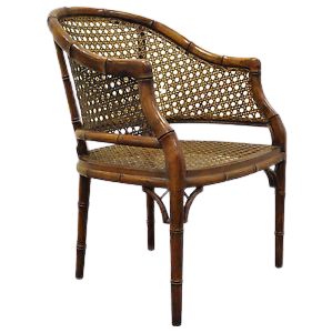 Aimee French Melton Cane Chair, Bangsar