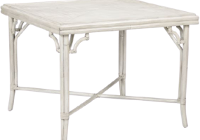 Aimee French Vintage White Dining Table, JD-193
