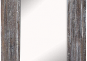 Barnyards Designer Decorative Distressed Wood Frame Wall Mirror Rustic, JD-4007