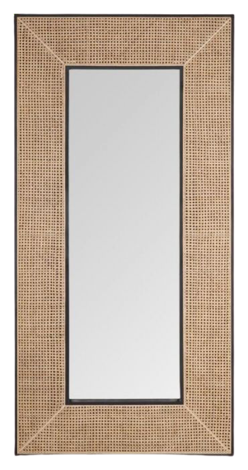 Cadenza Wall Hanging Cane Webbing Mirror