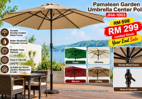 Pamalean Garden Umbrella Center Pole, JHA-1003