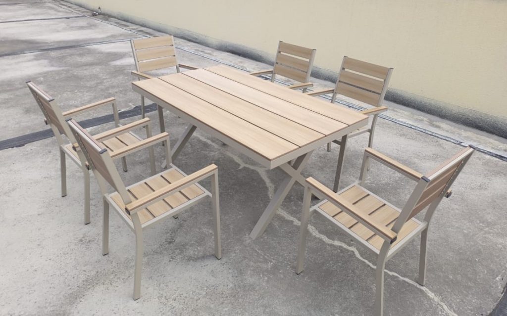 Dong Sheng Outdoor Dining Set, JHA022C DECON DESIGNS Outdoor
