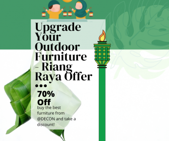 Upgrade Your Outdoor Furniture – Riang Raya Offer