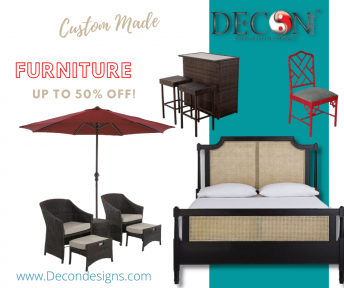 Decon Does Custom Made Furniture Indoor As Well As Outdoor Furniture As Per Your Demand