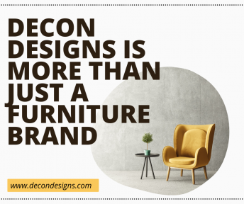 Decon Designs Is More Than Just A Furniture Brand