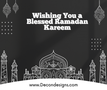 Wishing You A Blessed Ramadan Kareem