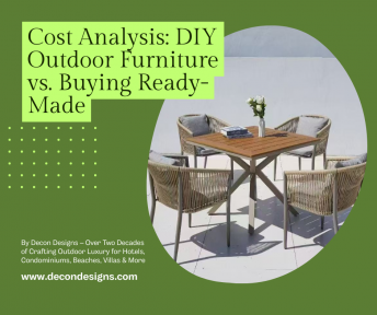 Cost Analysis: DIY Outdoor Furniture Vs. Buying Ready-Made