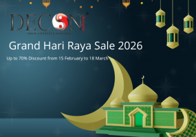 Decon Announces Grand Hari Raya Sale 2026 – Up To 70% Discount From 15 February To 18 March