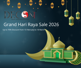 Decon Announces Grand Hari Raya Sale 2026 – Up To 70% Discount From 15 February To 18 March