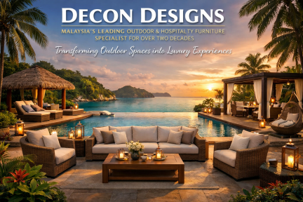 Decon Designs Malaysia’s Leading Outdoor & Hospitality Furniture Specialist For Over Two Decades