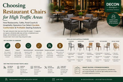 Choosing Restaurant Chairs For High Traffic Areas