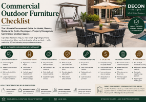 Commercial Outdoor Furniture Checklist