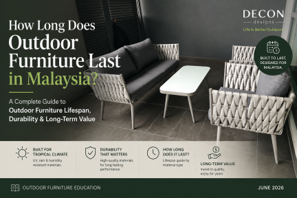 How Long Does Outdoor Furniture Last In Malaysia?