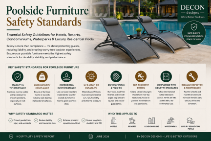 Poolside Furniture Safety Standards