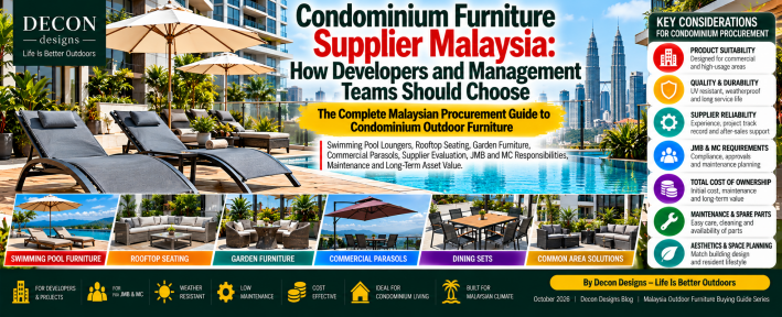 Condominium Furniture Supplier Malaysia: How Developers And Management Teams Should Choose