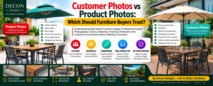 Customer Photos Vs Product Photos: Which Should Furniture Buyers Trust?