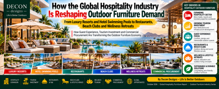 How The Global Hospitality Industry Is Reshaping Outdoor Furniture Demand