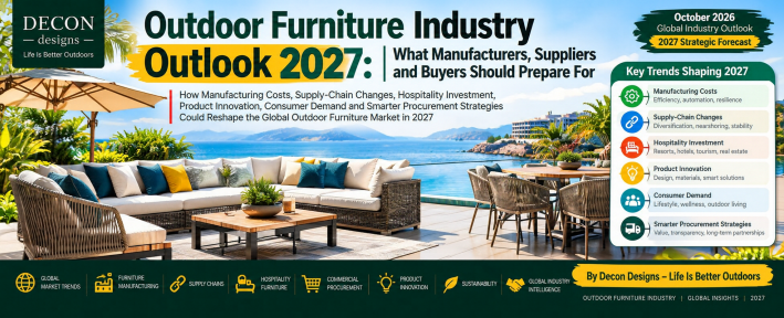 Outdoor Furniture Industry Outlook 2027: What Manufacturers, Suppliers And Buyers Should Prepare For