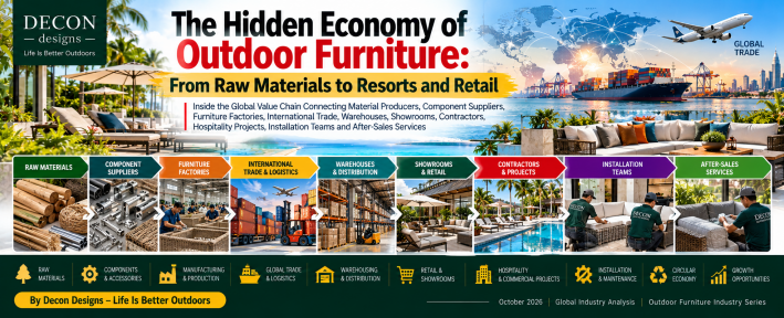 The Hidden Economy Of Outdoor Furniture: From Raw Materials To Resorts And Retail
