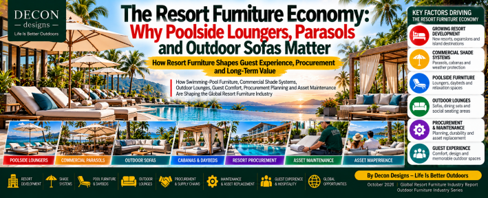 The Resort Furniture Economy: Why Poolside Loungers, Parasols And Outdoor Sofas Matter
