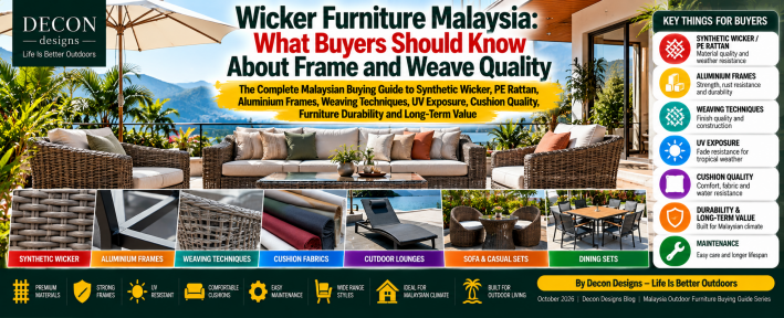 Wicker Furniture Malaysia: What Buyers Should Know About Frame And Weave Quality